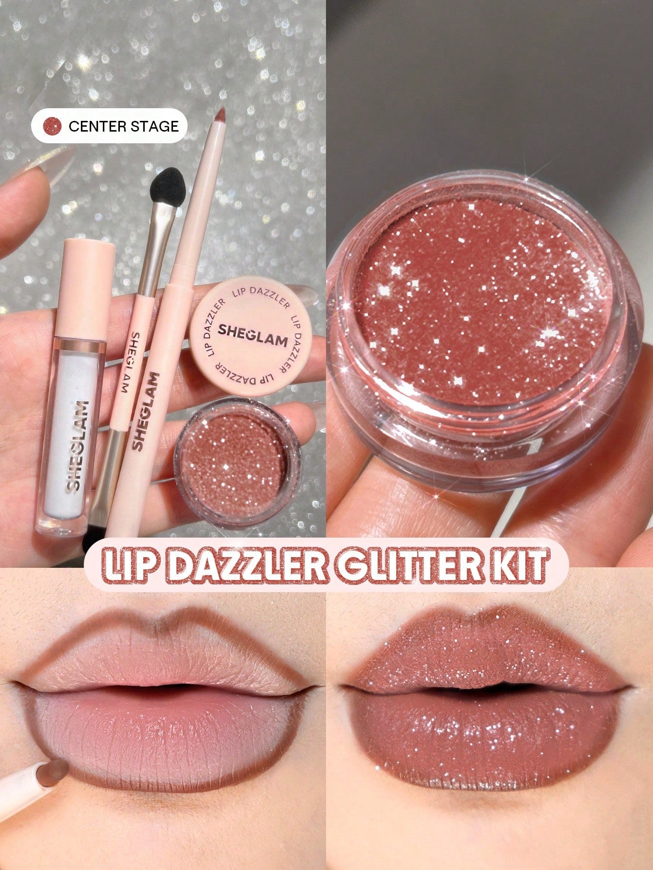 Set lío con glitter Sheglam