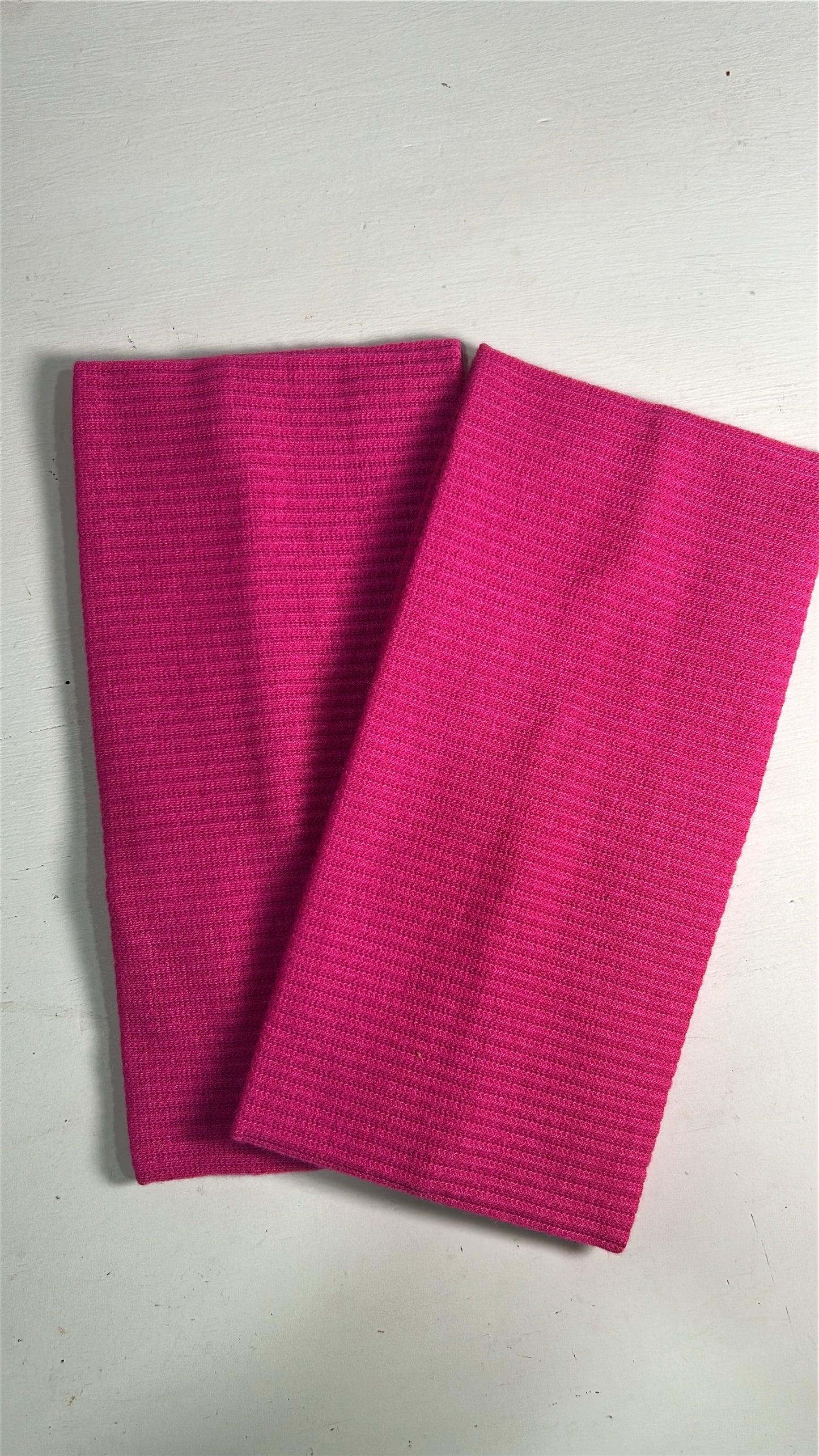 Bandas rosa fuerte