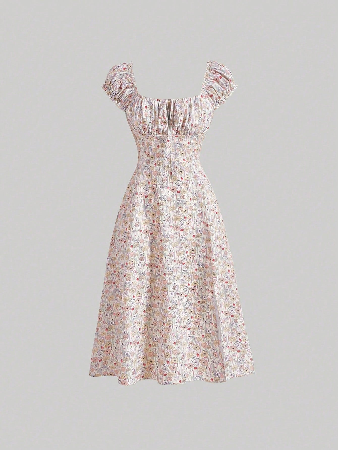 Vestido floreado talla s