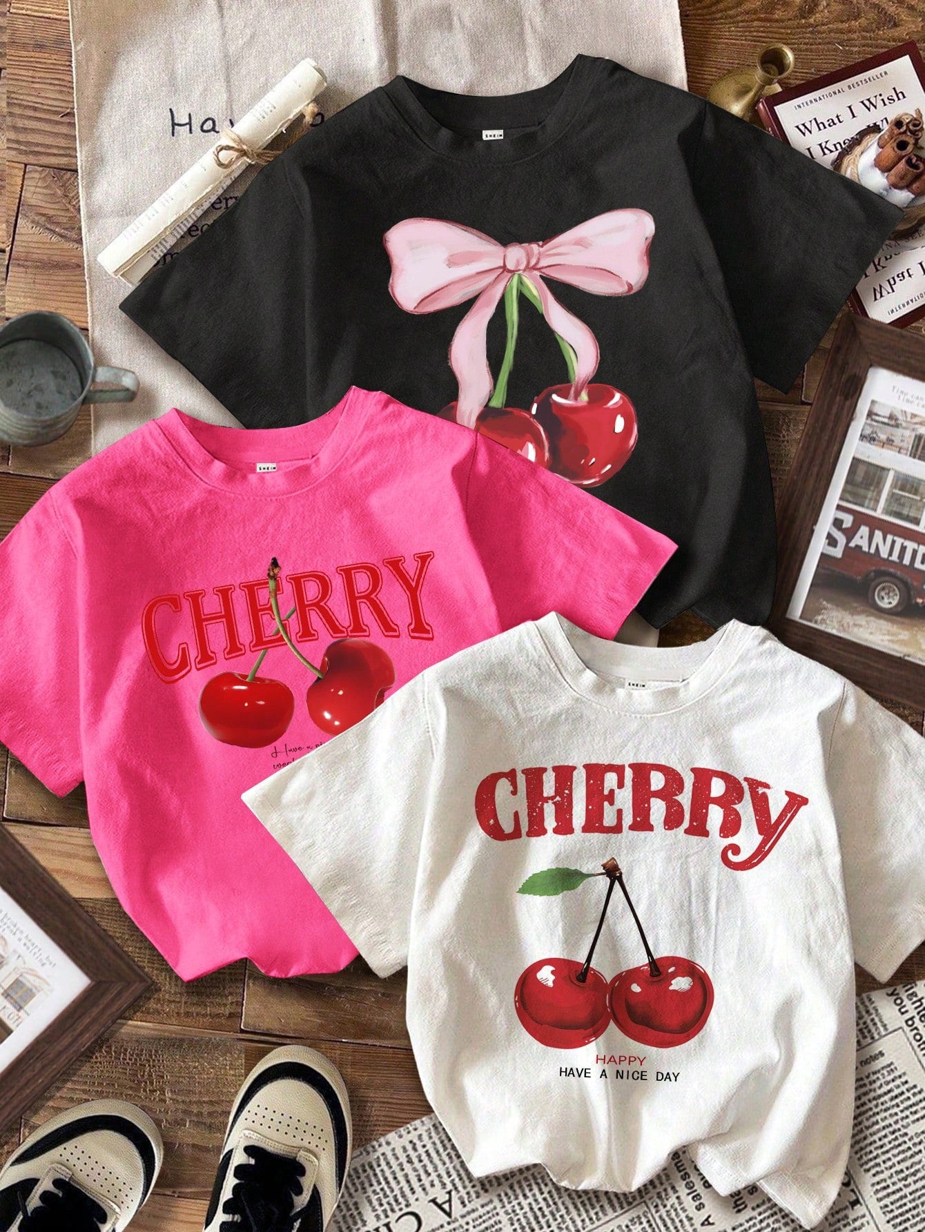 Camisas cherry 🍒
