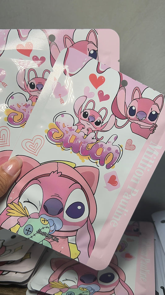 Mascarilla facial stich pink 💕