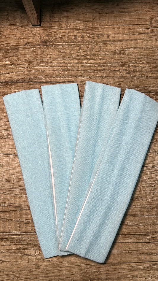Banditas celeste pastel