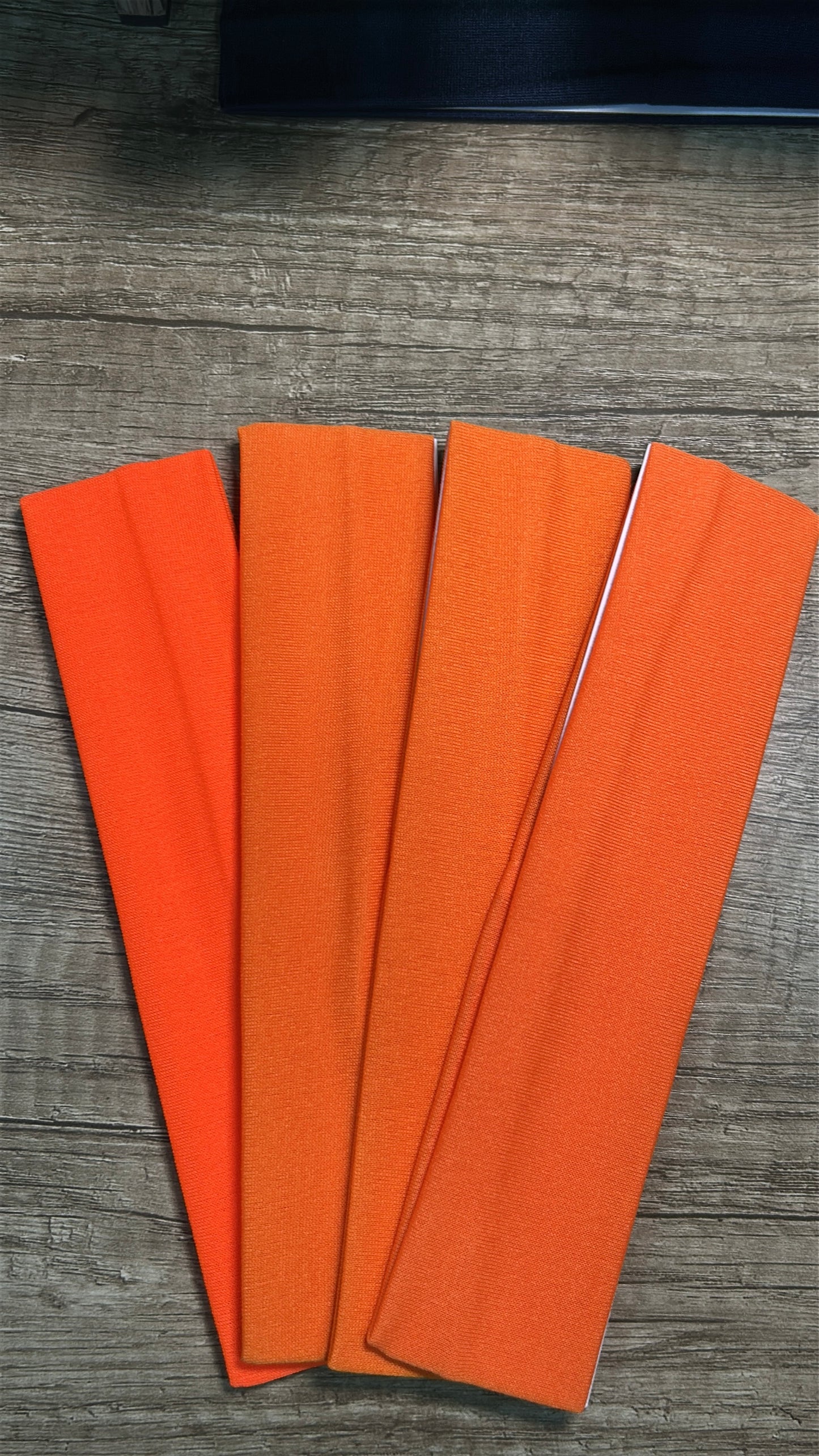 Banditas naranja fosforescente