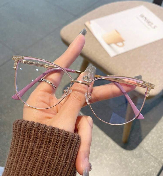 Lentes violeta con anti luz azul