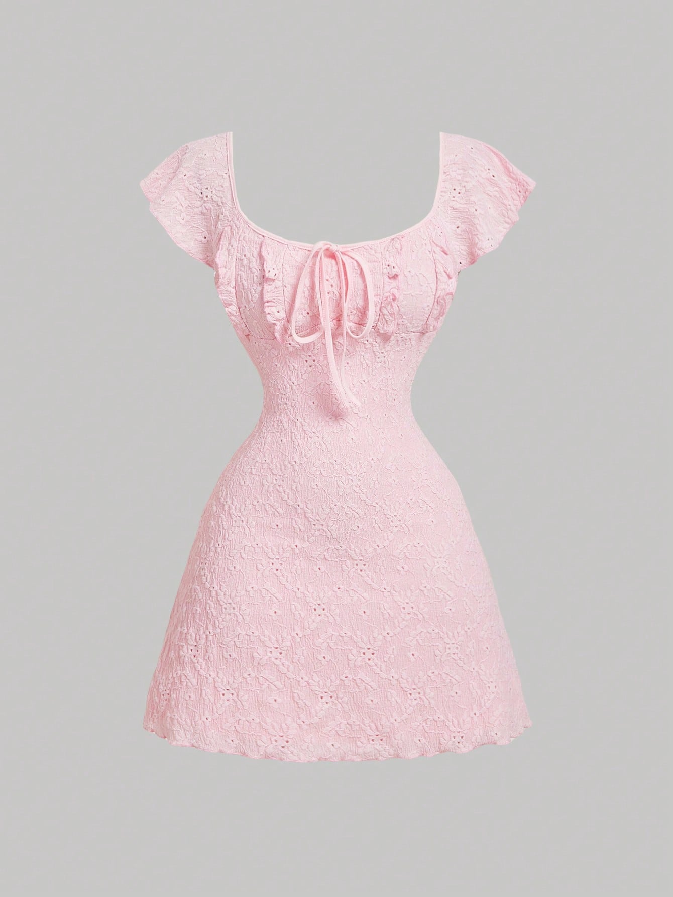Vestido rosa talla s