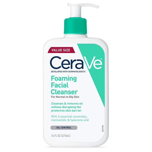 CeraVe limpiador facial para piel grasa